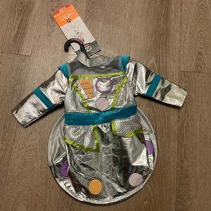 Kids Silver Space Explorer Costume